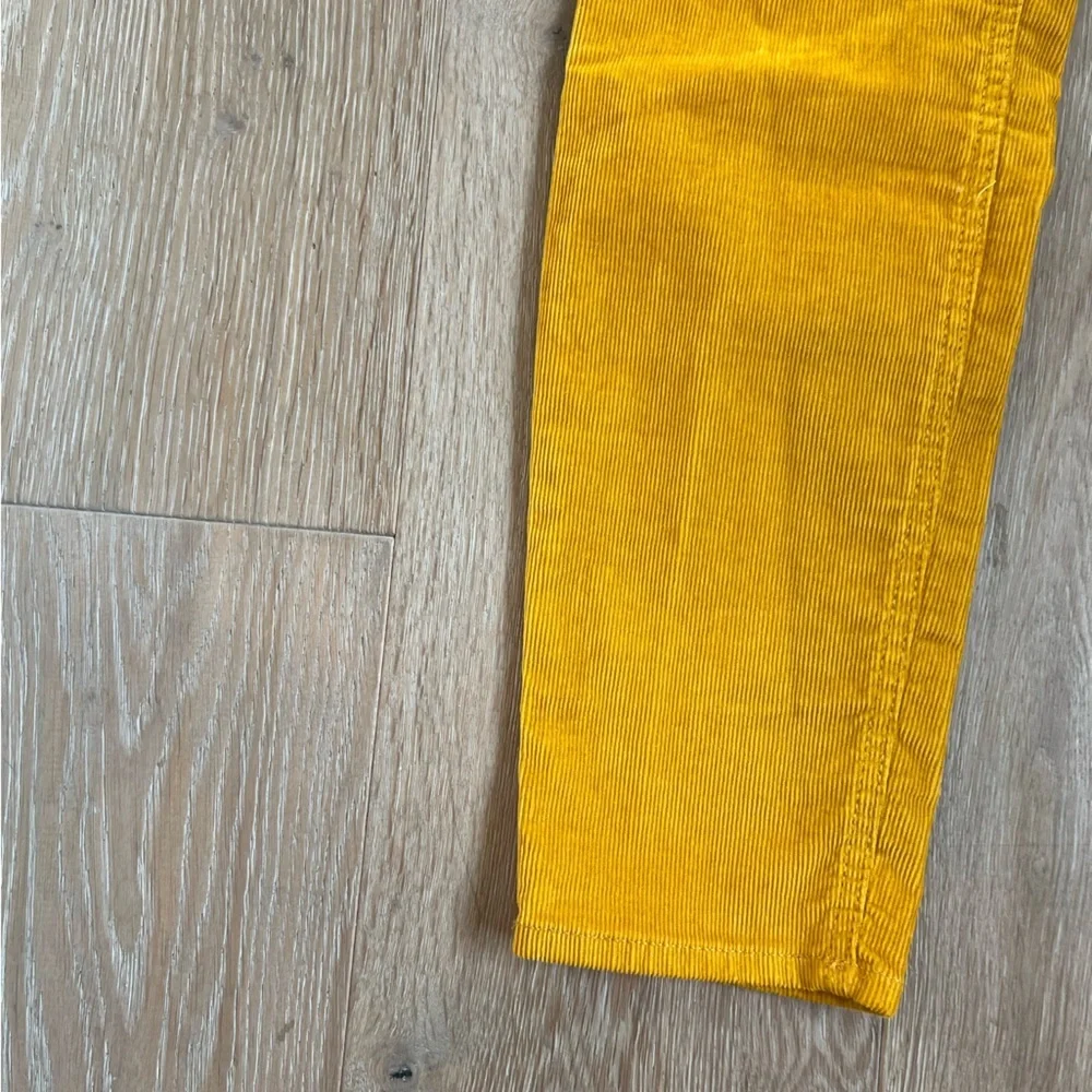 Old Navy Rockstar Super Skinny High Rise Mustard Yellow Corduroy Pants  Size 12